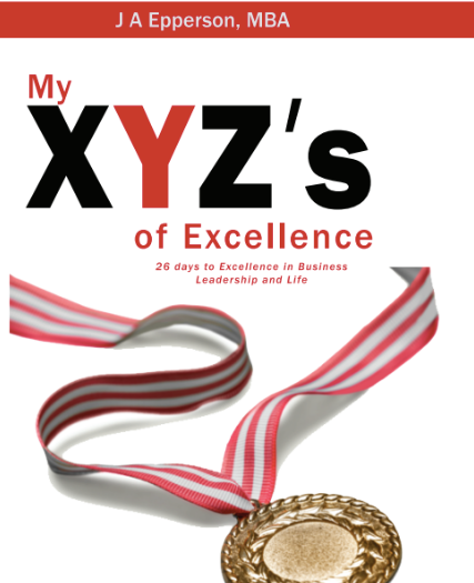 Cover picture My XYZ's of Excellence
